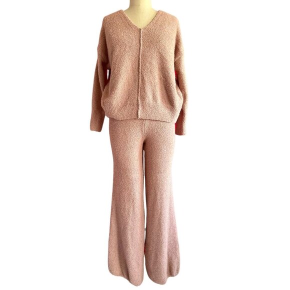 Sincerly Jules Other - Sincerely Jules Pink Fuzzy Matching Set Size XS